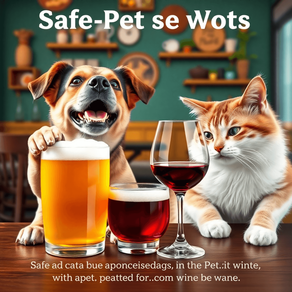 A joyful dog sipping from a bowl of a pet-safe beverage